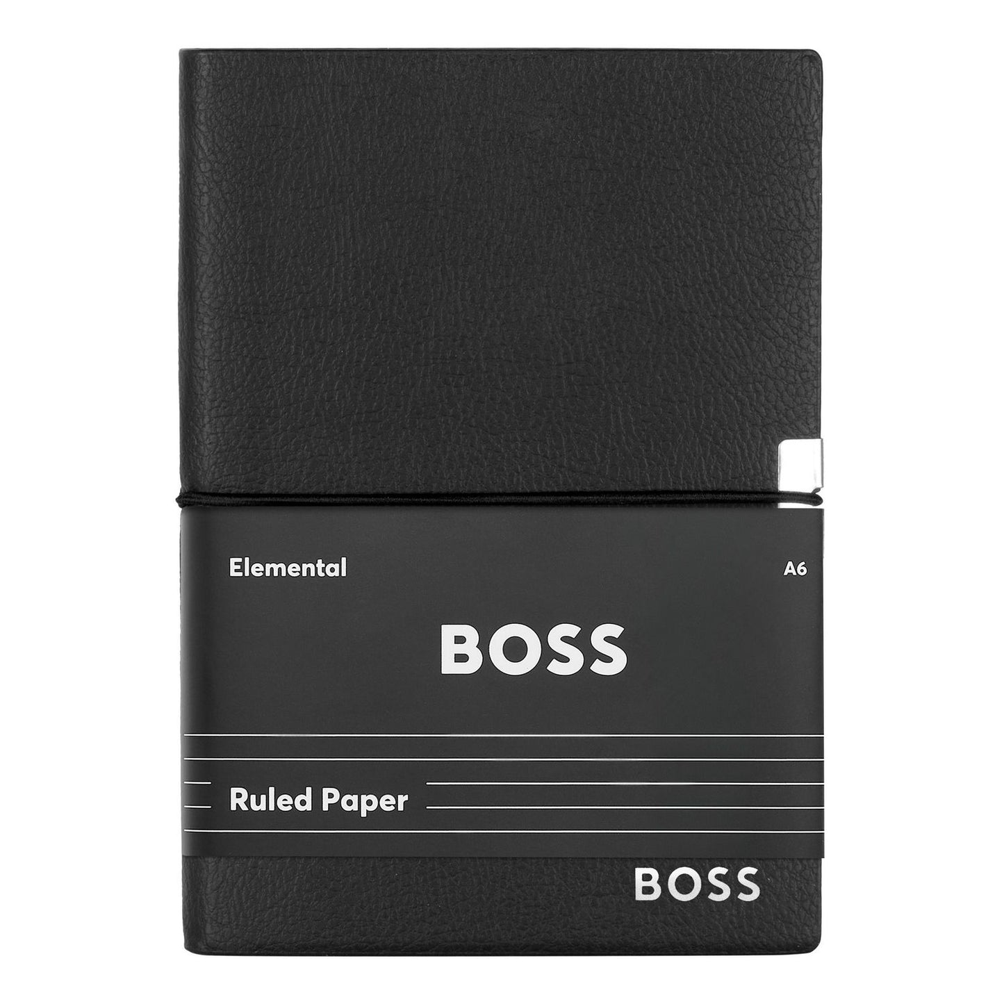Hugo Boss Notizblock A6 Elegance Black Lined