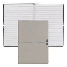 Lade das Bild in den Galerie-Viewer, Hugo Boss Notizbuch A6 Elegance Storyline Grey Lined
