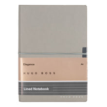 Lade das Bild in den Galerie-Viewer, Hugo Boss Notizbuch A6 Elegance Storyline Grey Lined
