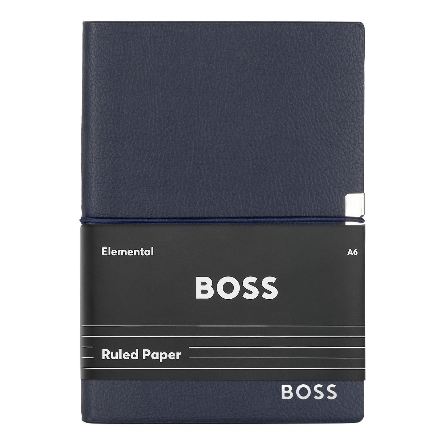 Hugo Boss Notizblock A6 Elegance Navy Lined