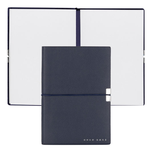 Hugo Boss Notizbuch A6 Elegance Storyline Navy Plain