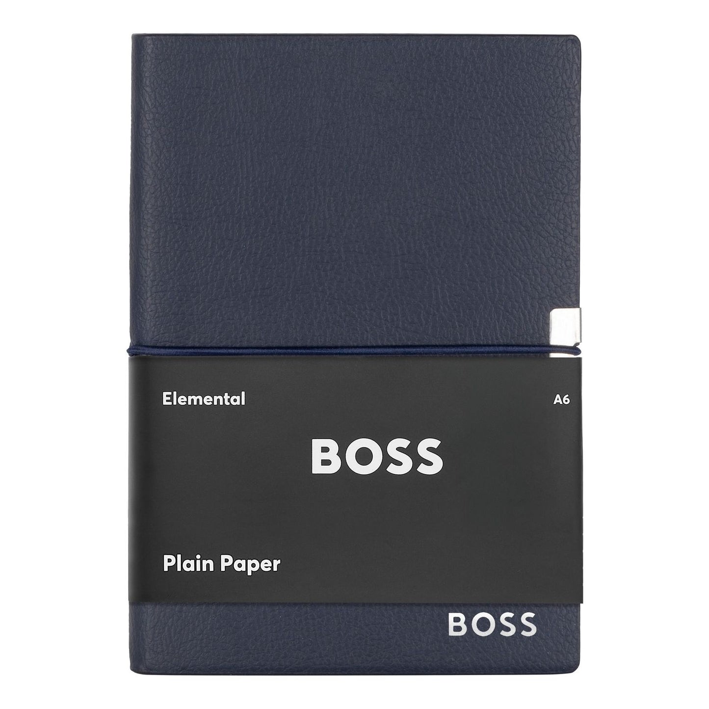 Hugo Boss Notizblock A6 Elegance Navy Plain