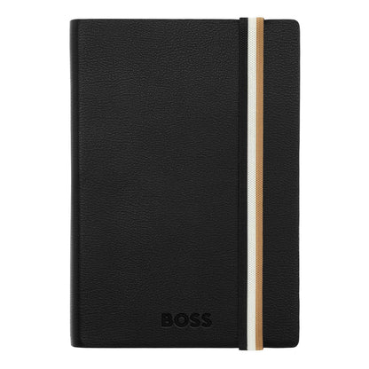 Hugo Boss A6 Notizbuch Iconic Black Lined