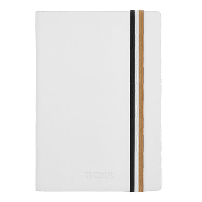 Hugo Boss A6 Notizbuch Iconic White Lined