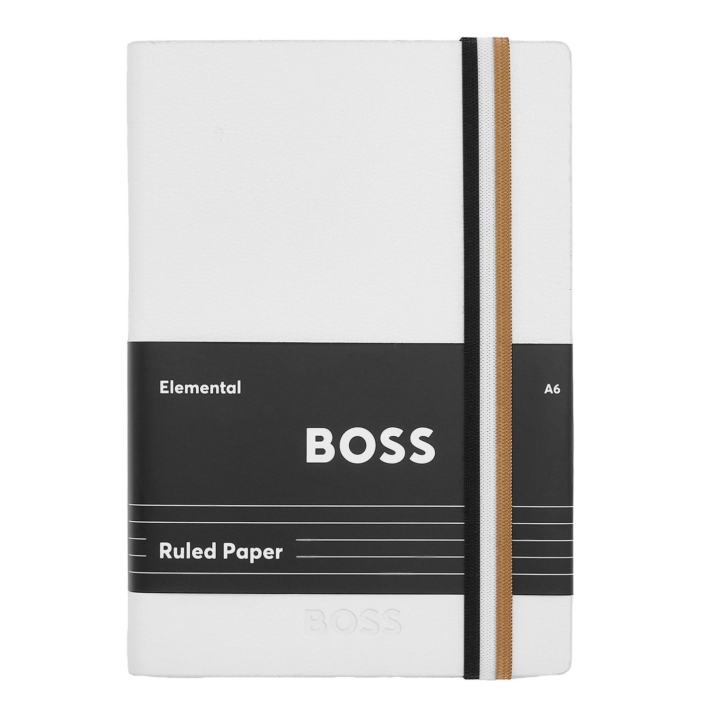 Hugo Boss A6 Notizbuch Iconic White Lined