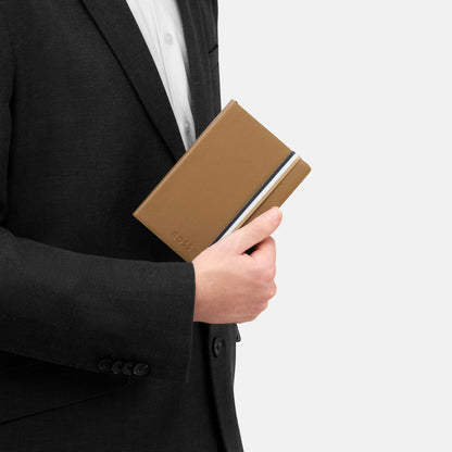 Hugo Boss A6 Notizbuch Iconic Camel Lined