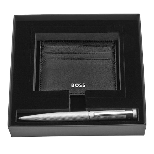 Hugo Boss Set HUGO BOSS (kugelschreiber & visitenkartenetui)