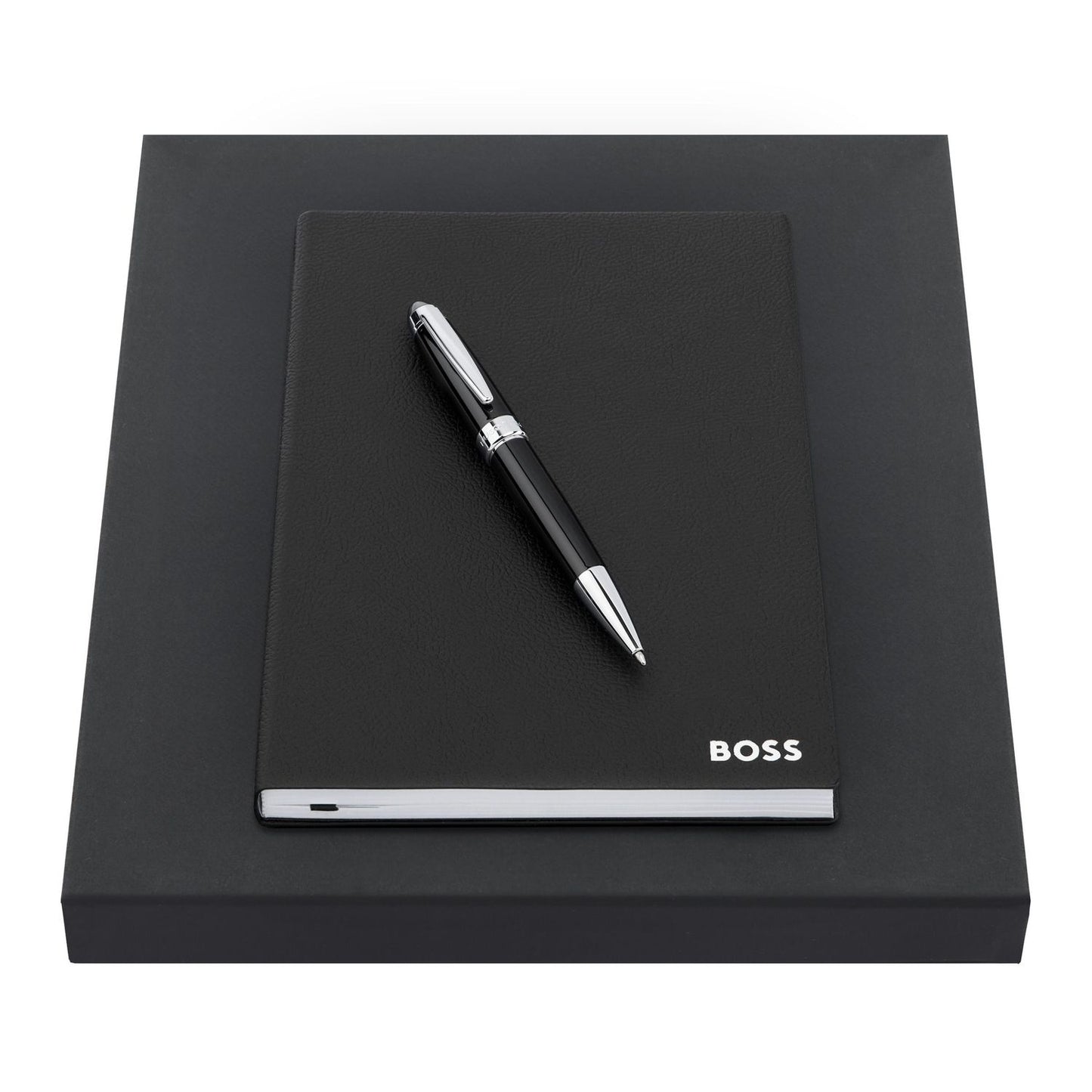 Hugo Boss Set HUGO BOSS Black (kugelschreiber & notizblock A5)