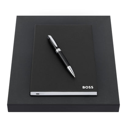 Hugo Boss Set HUGO BOSS Black (kugelschreiber & notizblock A5)