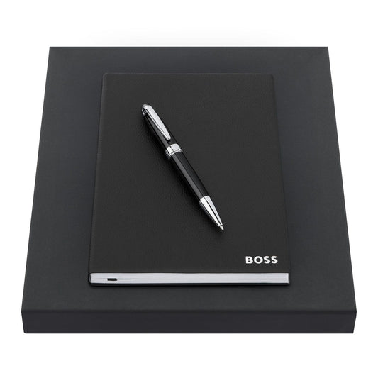 Hugo Boss Set HUGO BOSS Black (kugelschreiber & notizblock A5)