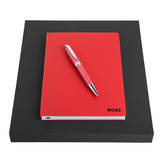 Hugo Boss Set HUGO BOSS (kugelschreiber & notizblock A5)