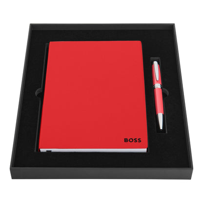 Hugo Boss Set HUGO BOSS (kugelschreiber & notizblock A5)