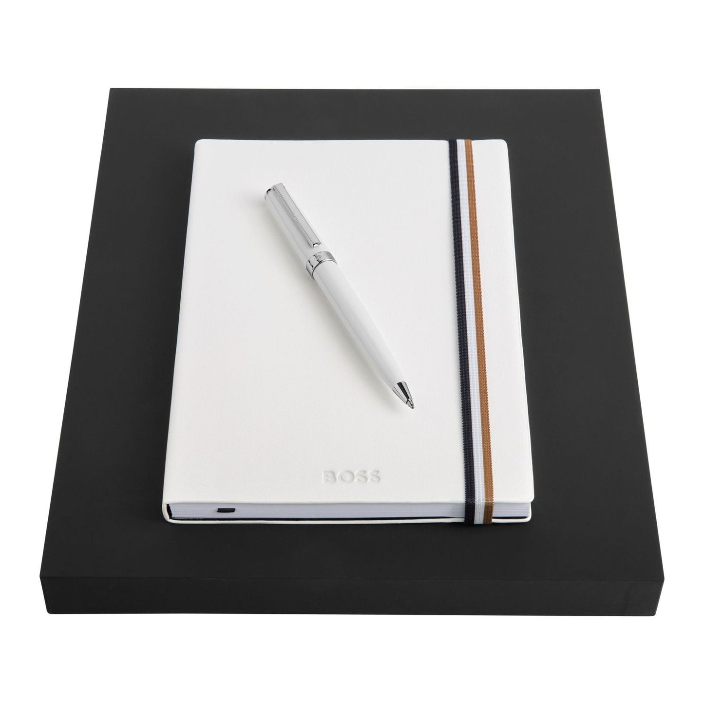 Hugo Boss Set HUGO BOSS (kugelschreiber & notizblock A5)