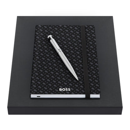 Hugo Boss Set HUGO BOSS (kugelschreiber & notizblock A5)