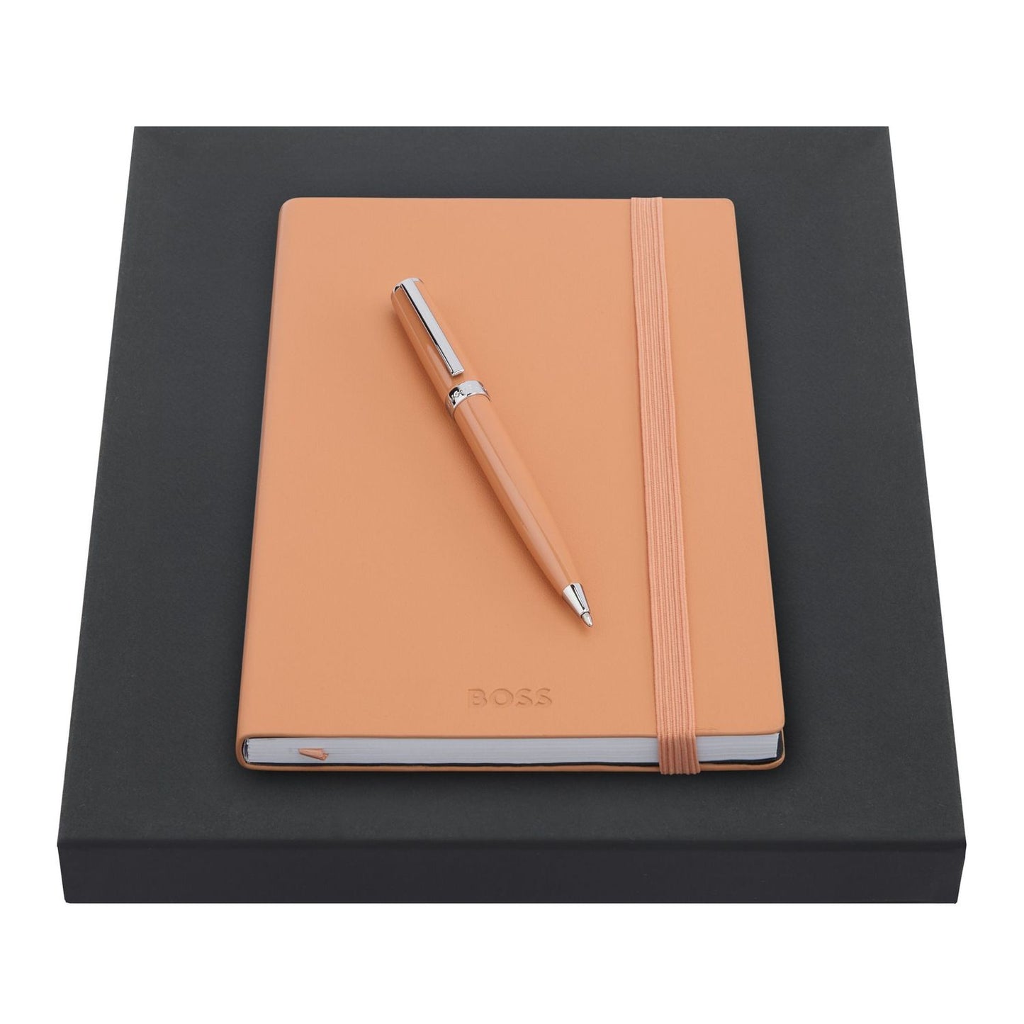Hugo Boss Set HUGO BOSS Light Orange (kugelschreiber & notizblock A5)