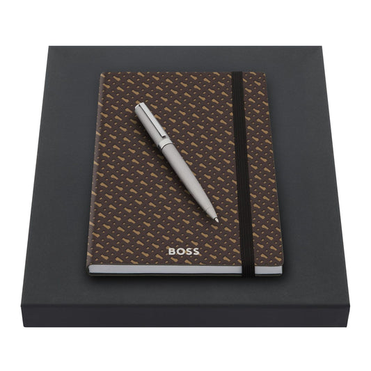 Hugo Boss Set HUGO BOSS (kugelschreiber & notizblock A5)