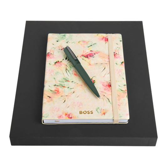 Hugo Boss Set HUGO BOSS (kugelschreiber & notizblock A5)