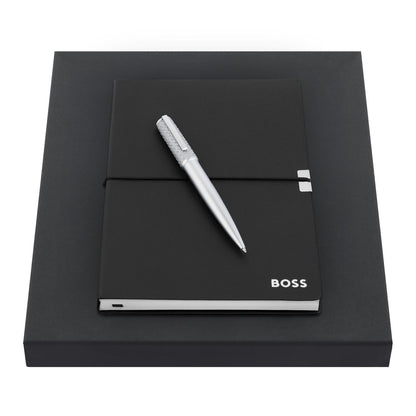 Hugo Boss Set HUGO BOSS (kugelschreiber & notizblock A5)