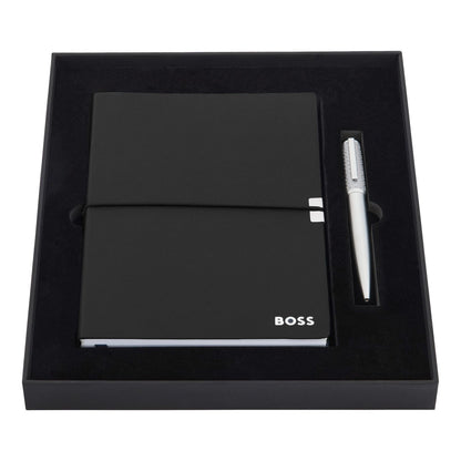 Hugo Boss Set HUGO BOSS (kugelschreiber & notizblock A5)
