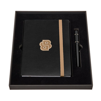 Hugo Boss Set HUGO BOSS Black (kugelschreiber & notizblock A5)