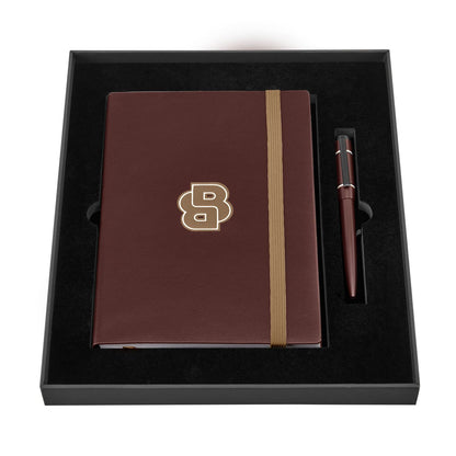 Hugo Boss Set HUGO BOSS Burgundy (kugelschreiber & notizblock A5)