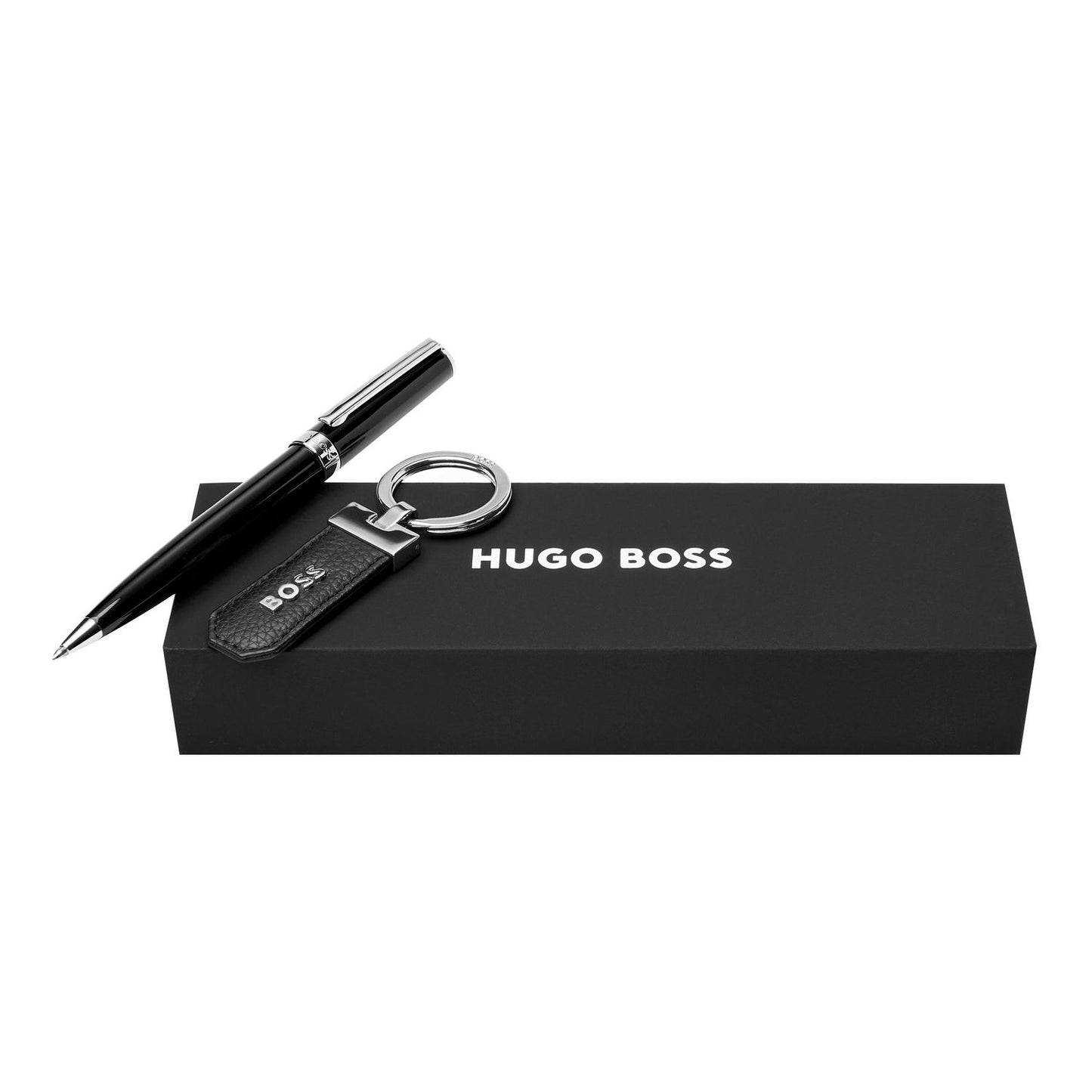 Hugo Boss Set HUGO BOSS Black (kugelschreiber & schlüsselring)