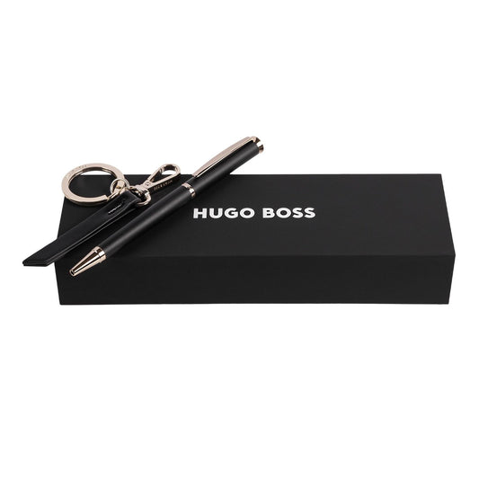 Hugo Boss Set HUGO BOSS Black (kugelschreiber & schlüsselring)