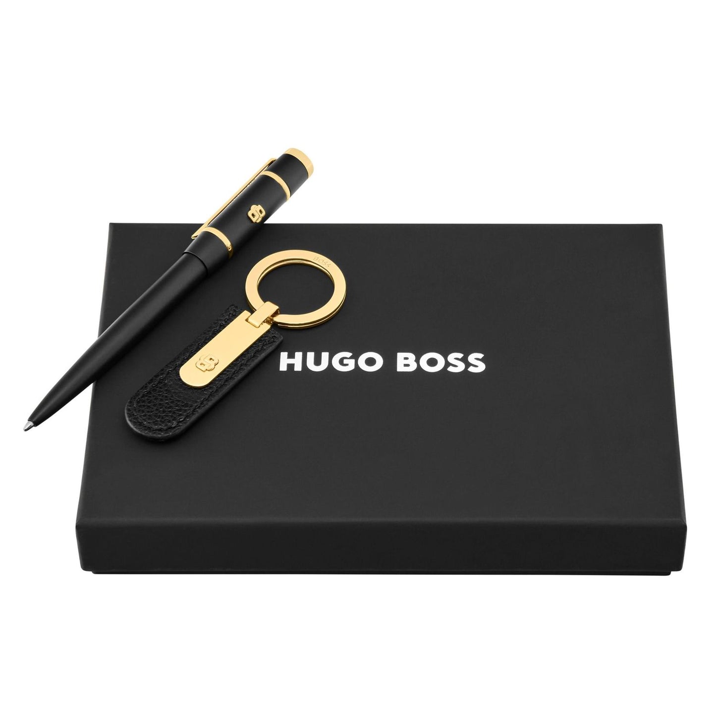 Hugo Boss Set HUGO BOSS Black (kugelschreiber & schlüsselring)