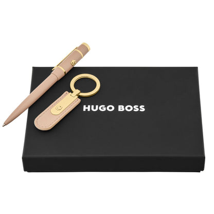 Hugo Boss Set HUGO BOSS Nude (kugelschreiber & schlüsselring)