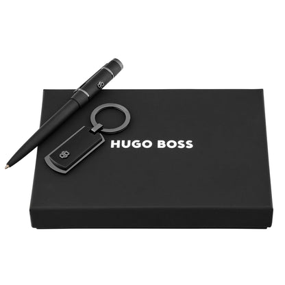 Hugo Boss Set HUGO BOSS Black (kugelschreiber & schlüsselring)