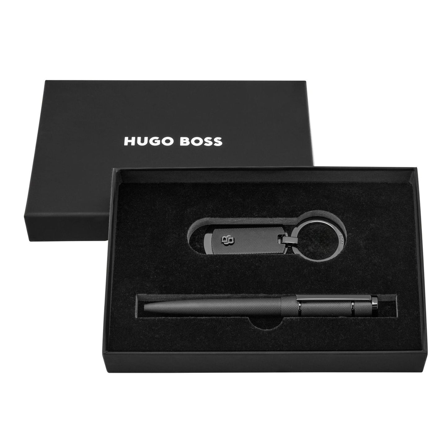 Hugo Boss Set HUGO BOSS Black (kugelschreiber & schlüsselring)