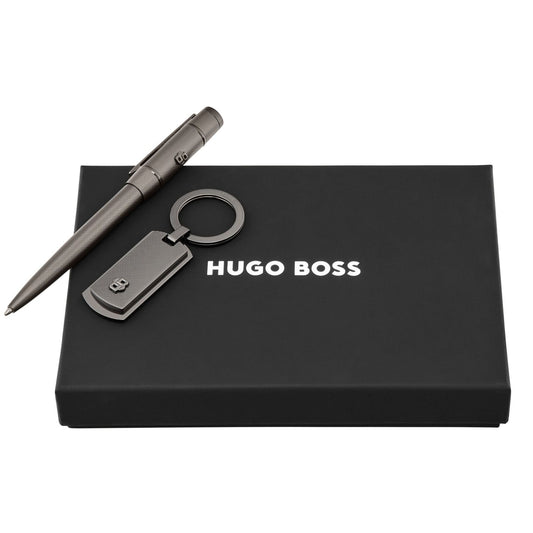Hugo Boss Set HUGO BOSS Gun (kugelschreiber & schlüsselring)