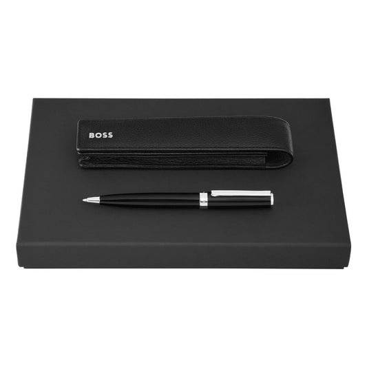 Hugo Boss Set HUGO BOSS Black (kugelschreiber & case)
