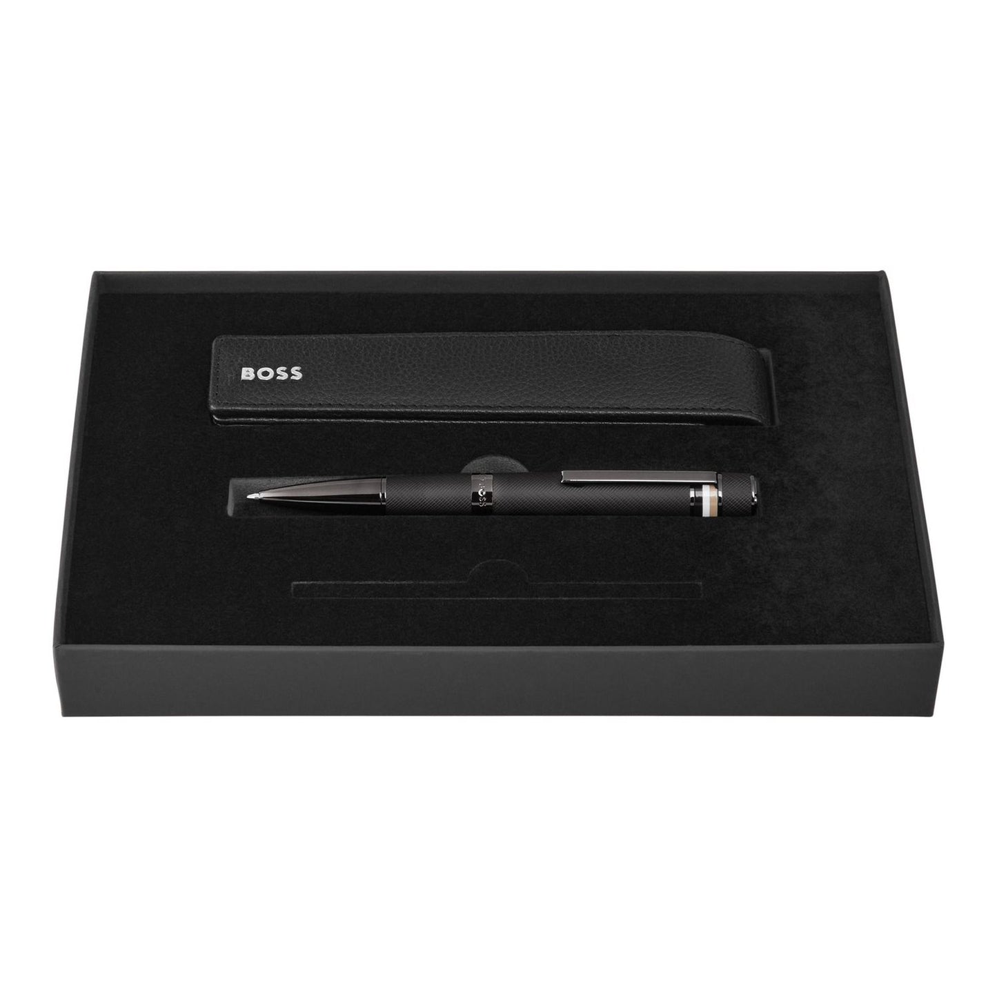 Hugo Boss Set HUGO BOSS Black (kugelschreiber & case)