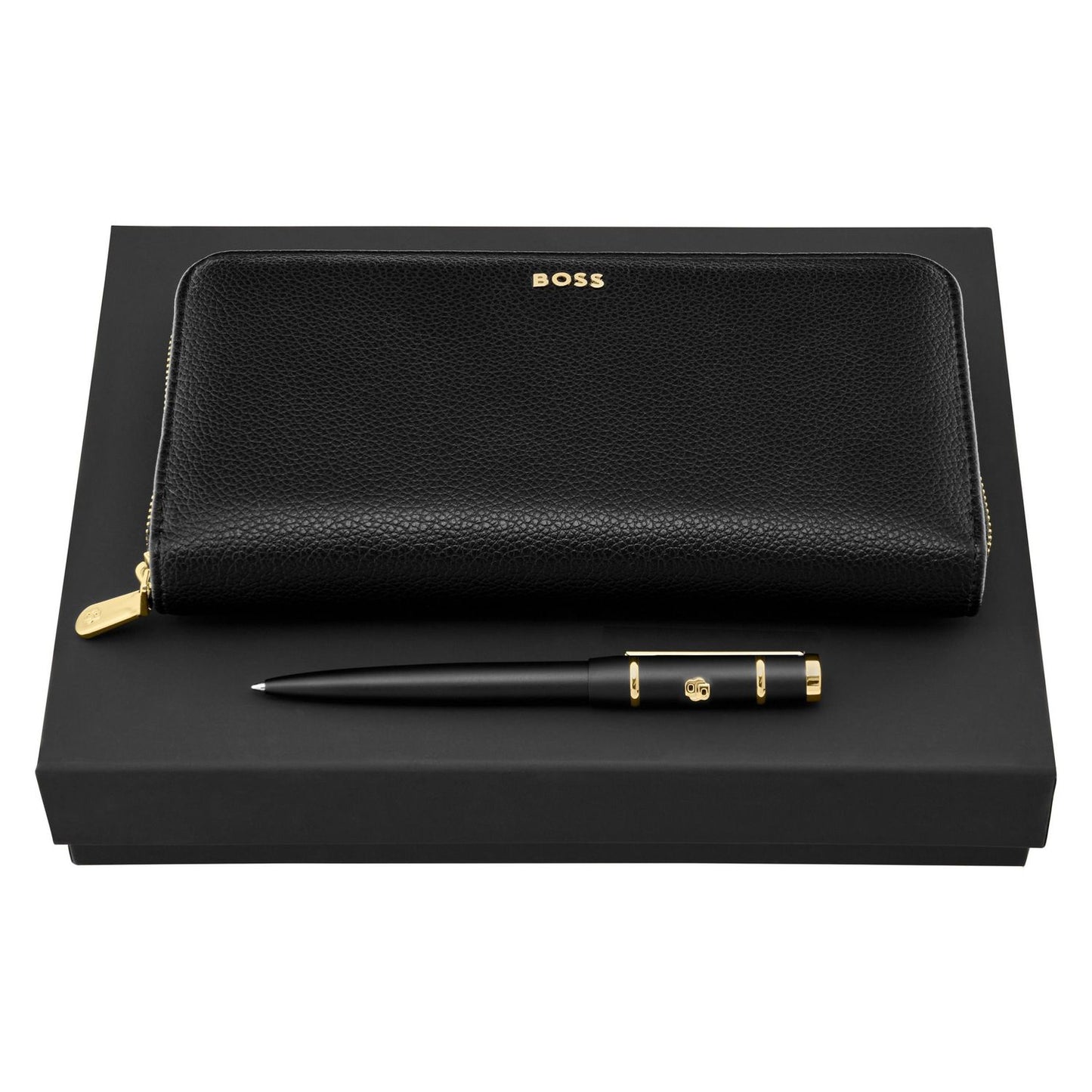 Hugo Boss Set HUGO BOSS Black (kugelschreiber & brieftasche)