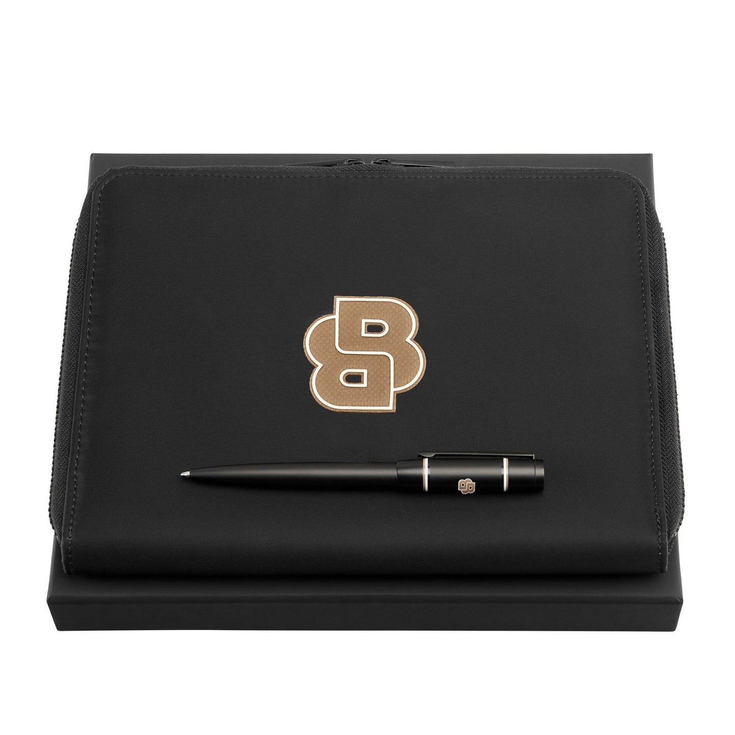 Hugo Boss Set HUGO BOSS Black (kugelschreiber & A5 konferenzmappe)