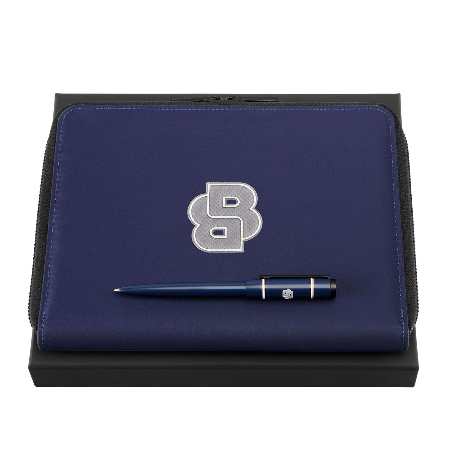 Hugo Boss Set HUGO BOSS Navy (kugelschreiber & A5 konferenzmappe)