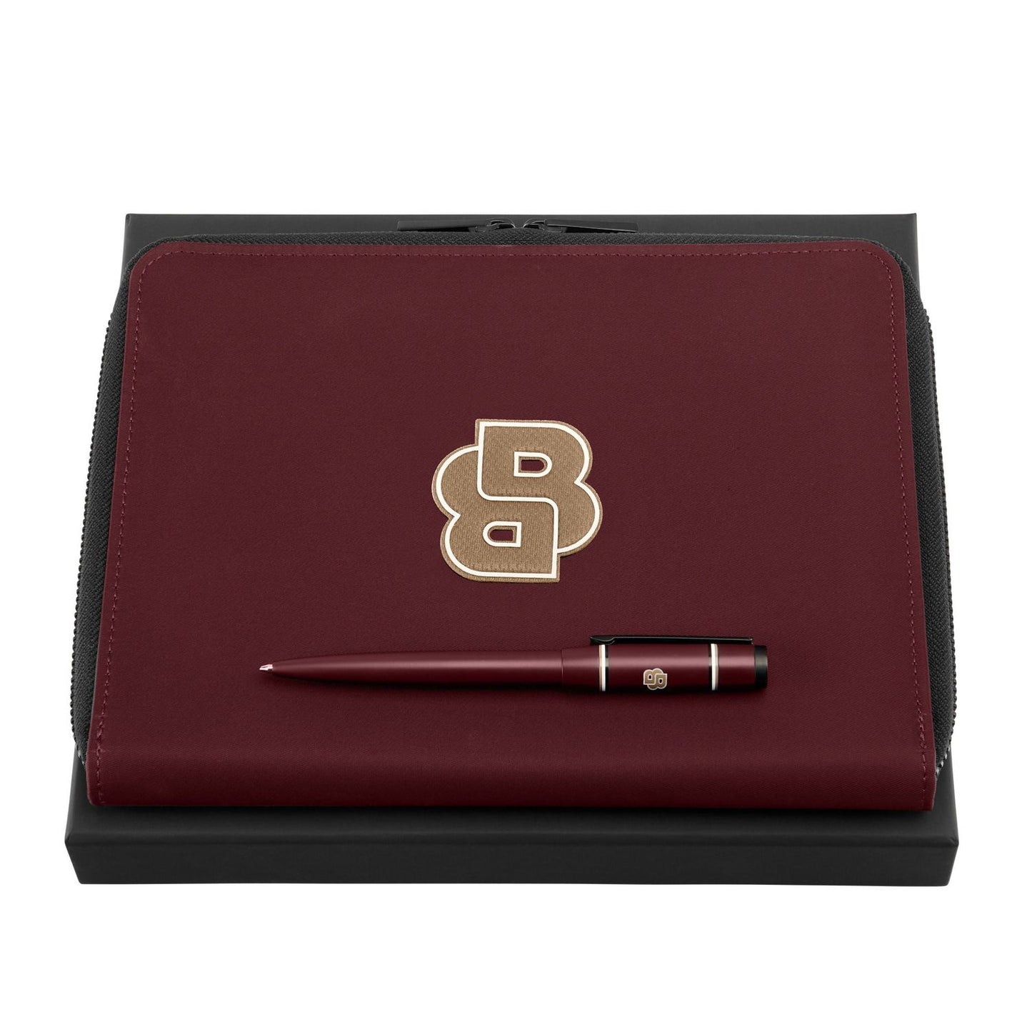 Hugo Boss Set HUGO BOSS Burgundy (kugelschreiber & A5 konferenzmappe)