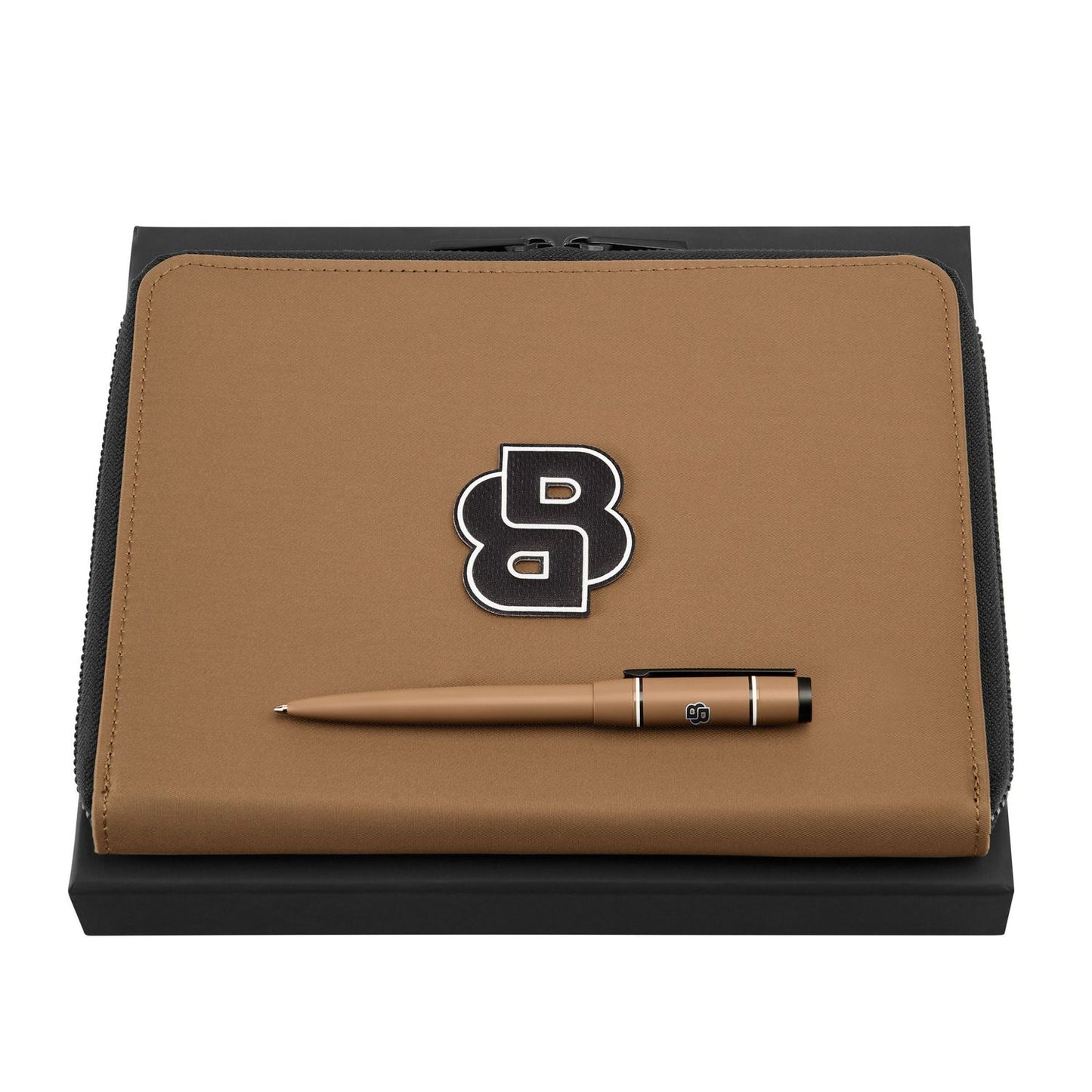 Hugo Boss Set HUGO BOSS Camel (kugelschreiber & A5 konferenzmappe)