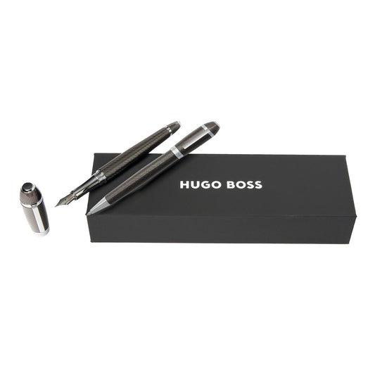 Hugo Boss Set Arc Futurist Gun (kugelschreiber & füllfederhalter)