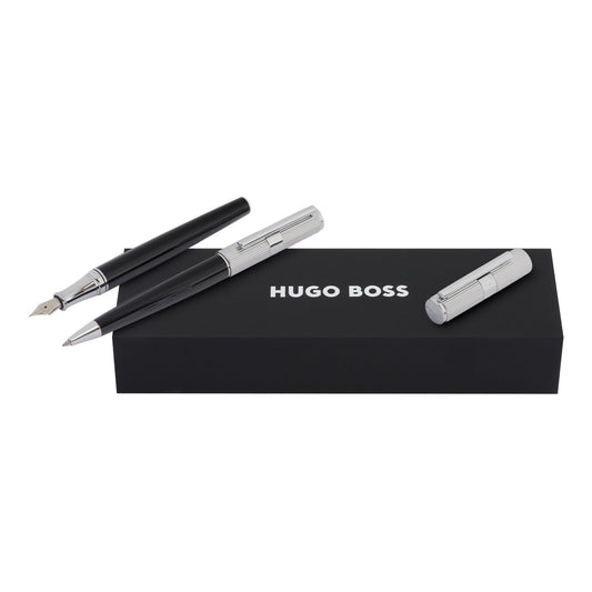 Hugo Boss Set Formation Line Silver (kugelschreiber & füllfederhalter)