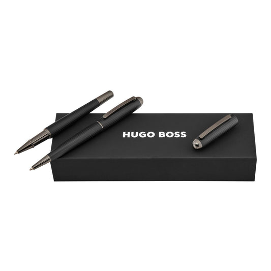 Hugo Boss Set Contour Pinstripe (kugelschreiber & tintenroller)