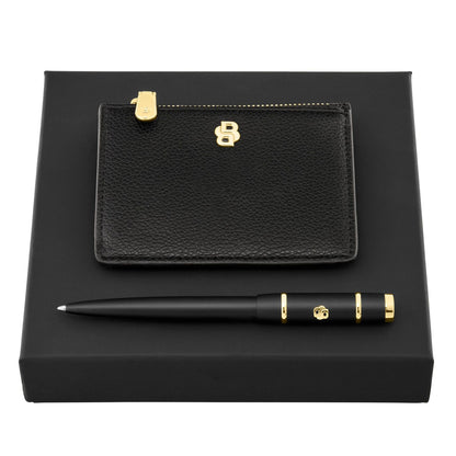 Hugo Boss Set HUGO BOSS Black (kugelschreiber & visitenkartenetui)