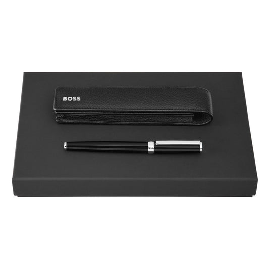 Hugo Boss Set HUGO BOSS Black (füllfederhalter & case)
