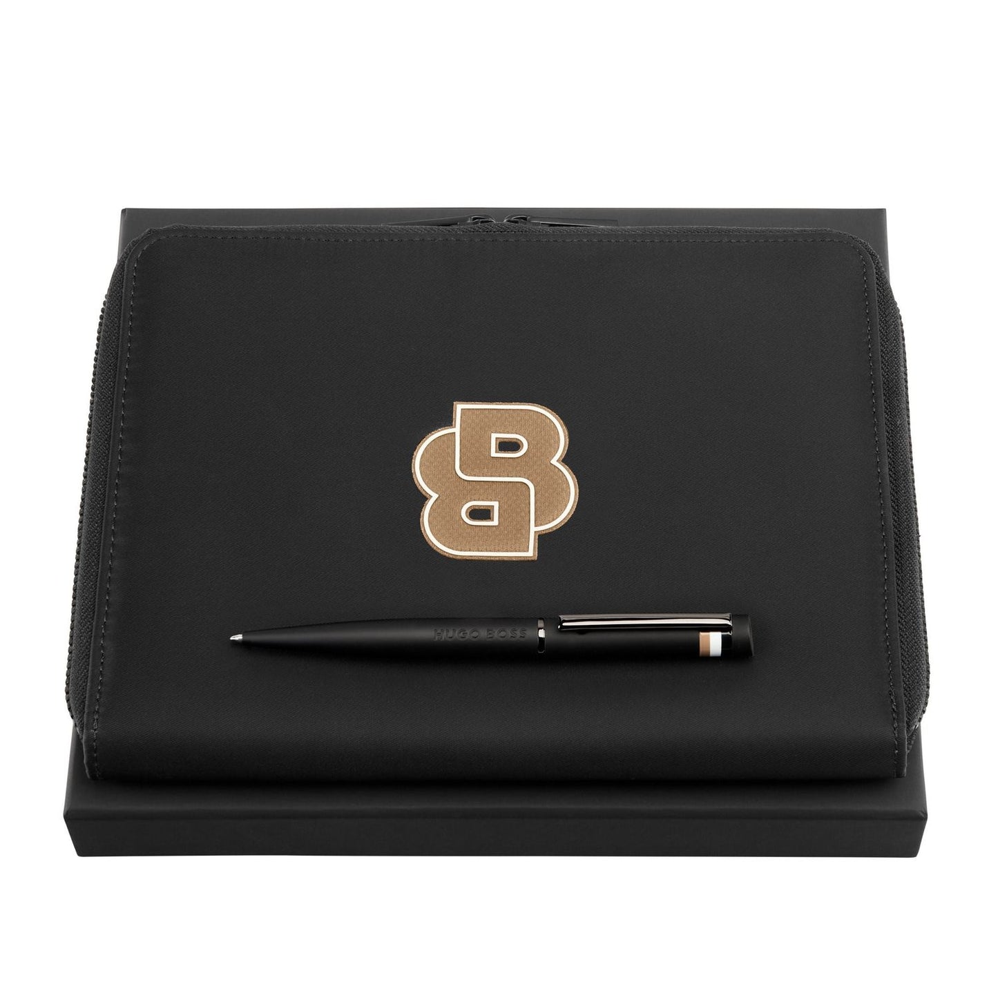 Hugo Boss Set HUGO BOSS Black (kugelschreiber & A5 konferenzmappe)