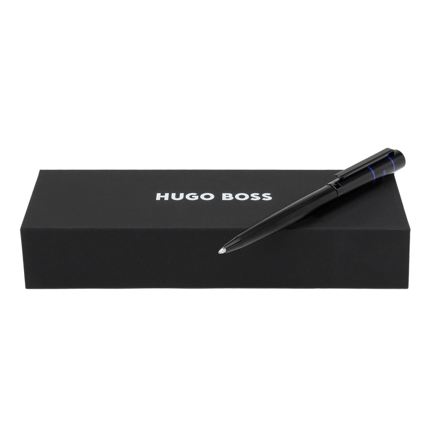 Hugo Boss Kugelschreiber Ribbon Matrix Blue