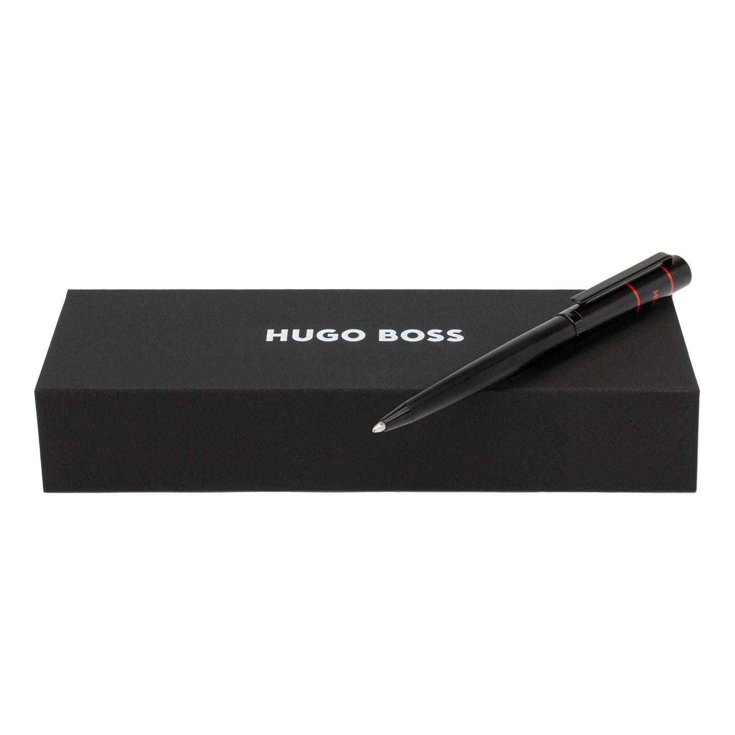 Hugo Boss Kugelschreiber Ribbon Matrix Red