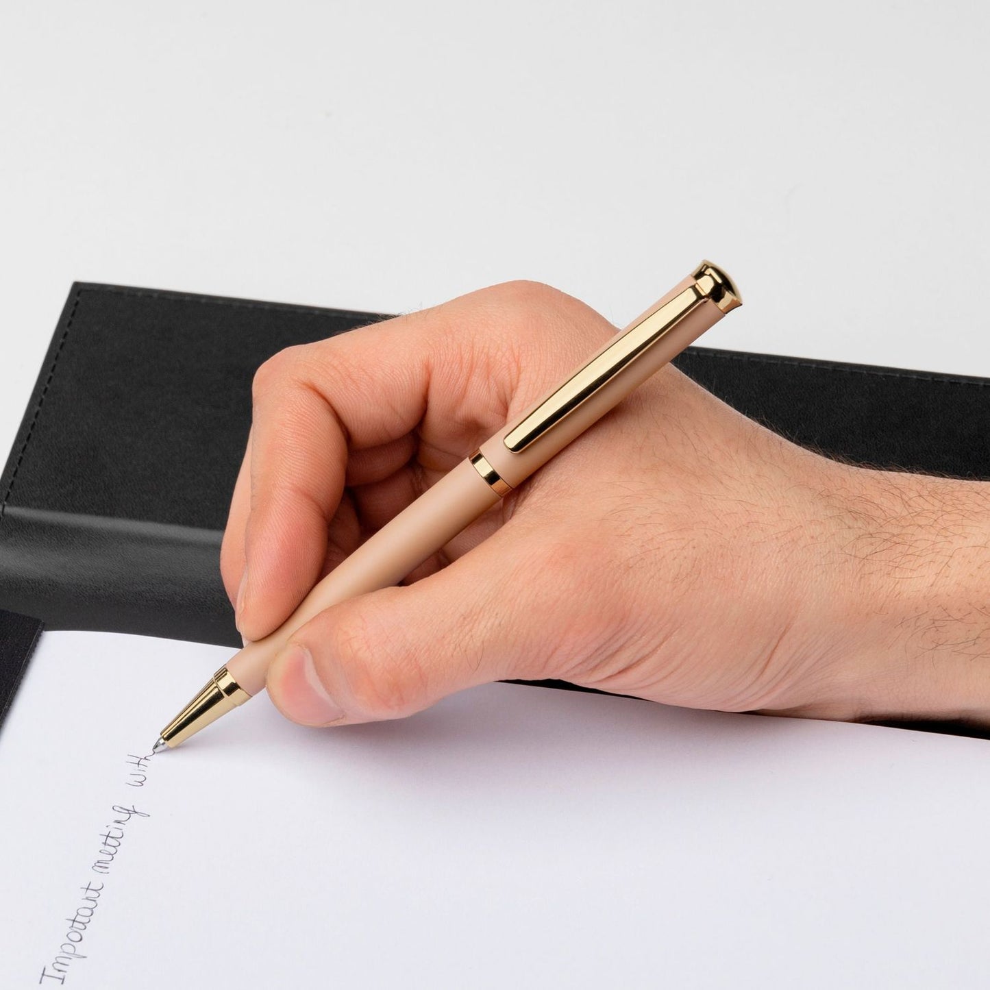 Hugo Boss Kugelschreiber Sophisticated Matte Nude