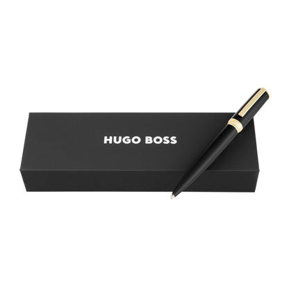 Hugo Boss Kugelschreiber Arche Double B Black & Gold