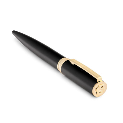 Hugo Boss Kugelschreiber Arche Double B Black & Gold